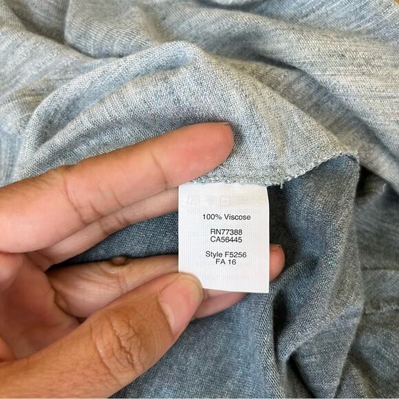 Madewell Anthem Scoop Elbow Sleeve Tee in Colorblock - Picture 8 of 8